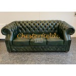 Windsor XL  Antikgruen 3-Sitzer Chesterfield Sofa